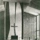  Korsmosaik Vantör kyrka, 1958-59 Arkitekter B Alfreds och G Larsén Krucifix av Arne Jones Foto: Lennart Olsson